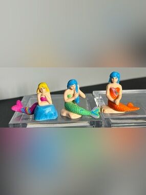 Vintage Soma Mermaid Figurines
